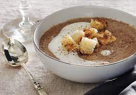 Porcini Mushroom Cappuccino Soup