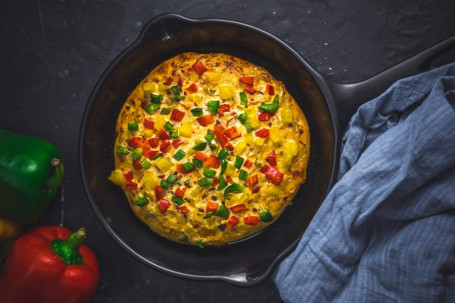 Cheese Corn Capsicum Toast