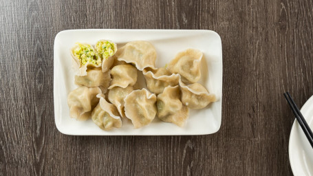 Vegetarian Dumpling （12） Sù Cài Shuǐ Jiǎo