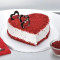 Heart Shape Red Velvet Cake 1 Pound