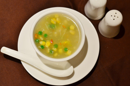 Vegetable Sweet corn Plain Soup