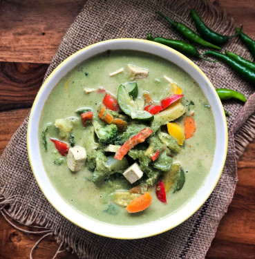 Vegetables In Green Thai Curry