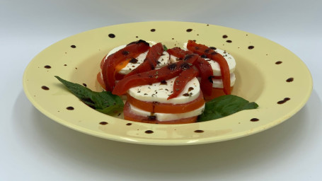 Fresh Mozzarella, Roasted Peppers Tomato