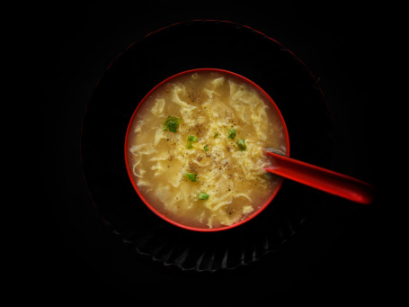 Noodles Egg Chicken Drop Soup