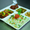 Starters (2 Pcs) Soup Rice Chilli Chicken (4 Pcs)Or Chicken Manchurian Salad Combo