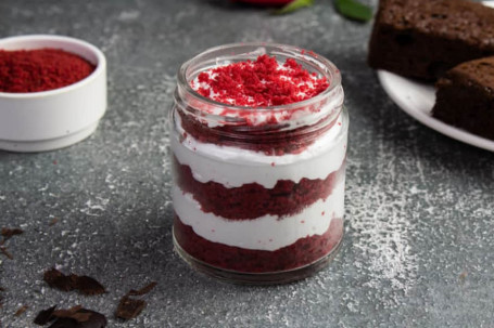 Red Velvet Jar Pastry