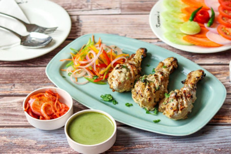 Chicken Afghani Tangdi Kebab (3 Pcs)