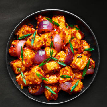 Starten Sie Schezwan Paneer Salz Und Pfeffer