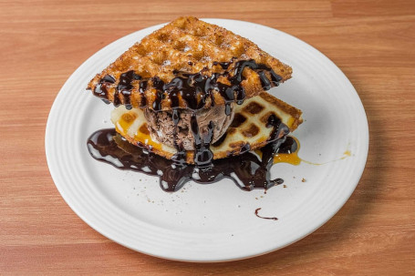 Chocolate Ice Cream Wafflewich