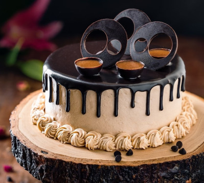 Belgian Chocolate Salted Caramel Gateau Cake