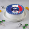 France Team Theme Photo Cake