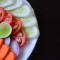 Fresh Green Or Kachumbar Or Mukka Piaz And Hara Mirch Salad