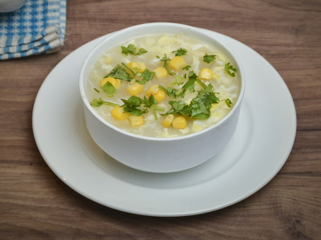 Veg Corn Coriander Soup