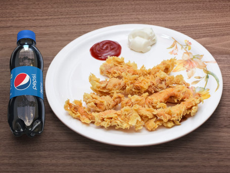 Fried Chicken Strips (5 Pcs) Pepsi (300Ml)