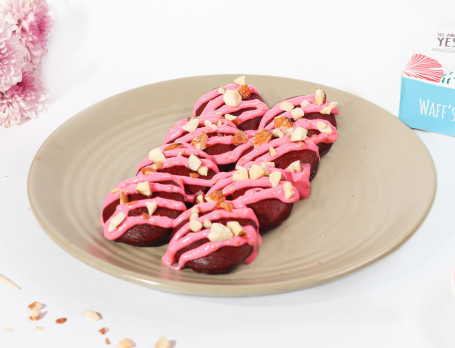 Pink Almond Crunch Mini Pancakes (8 Stück)