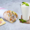Ei-Käse-Wurst-Wrap, Buttermilch-Minimahlzeit
