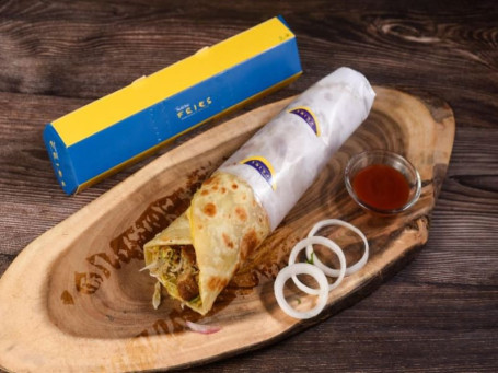 Guiltless Egg Chicken Shaami Kebab Roll