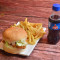 Chicken Burger French Fry Coke 250 Ml