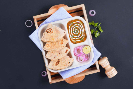 Dal Makhani Vollkorn-Chapati-Lunchbox