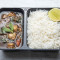 Pad Kra Pav Gai Chicken Choice Of Steamed Rice/Boiled Noodles Combo