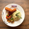 Chicken Ala Kiev With Mashed Potato Saute Veggies