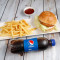 Veg Burger French Fries Coke (250 Ml) Combo