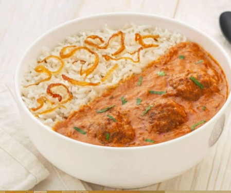 (Combo 8) Jeera Rice With Chicken Kofta (3 Pcs)