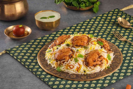 Lazeez Bhuna Murgh Chicken Biryani Boneless Serves 1-2]