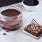 Mokka-Kuchenglas Haselnuss-Brownie-Kombination