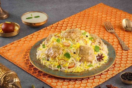 Bahaar-E-Afghani Murgh (Biryani Mit 50 % Extra Cremigem Hühnchen, Portionen -1-2)