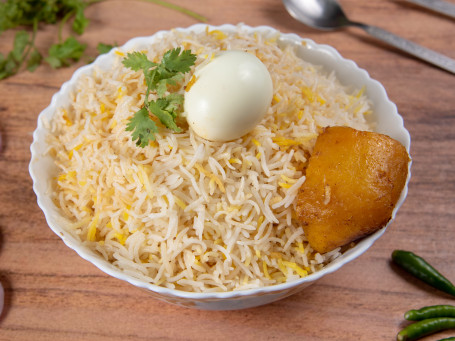 Egg Biryani (Egg (1 Pc) Aloo (1 Pc) Salad)