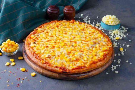 Mais-Käse-Cheese-Burst-Pizza [Mittel]