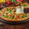 Veg Falafel Supreme Pizza Cheese Burst Pizza [Mittel]
