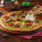 Hammelfleisch-Overload-Cheese-Burst-Pizza [Mittel]