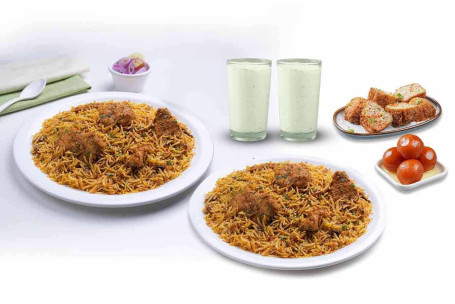 Chicken Biryani Feast (Hyderabadi)
