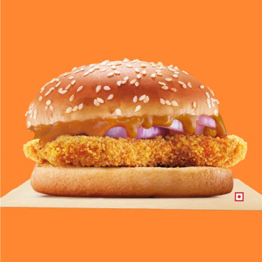 Chicken Makhani Burst Burger