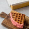 Velvety Bubblegum Waffles Sandwich