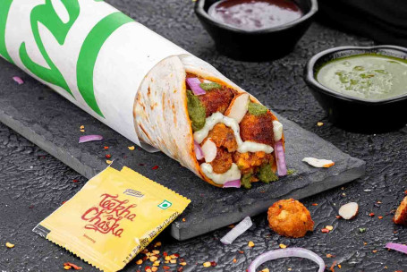 Probieren Sie Unbedingt Dahi Kebab Wrap.