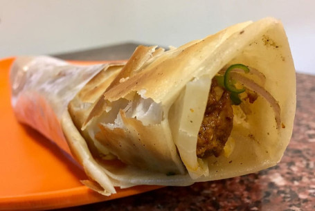 Chicken Reshmi Kathi Kebab Roll