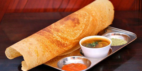 Plain Dosa Sambhar Combo 500 Ml Drinking Water (Complimentary)