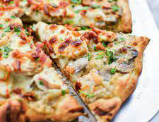 6 Small Cheese Chicken Mushroom Pizza