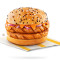Gegrillter Doppel-Patty-Burger Mit Butterhähnchen