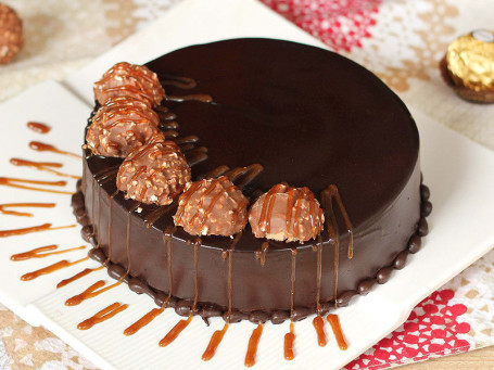 Ferrero Rocher Eggless Cake