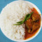 Rice With Fish Curry Combo
