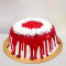 Sparkling Red Velvet Gel Cake