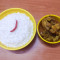 Rice (2 Plate) Chicken Curry (6 Pcs)