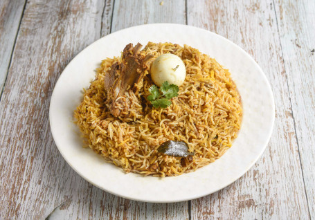 Egg Mutton Dum Biryani