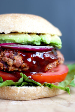 Bourbon Bbq Veg Burger