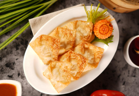 Fried Wonton Prawn- 5 Pcs