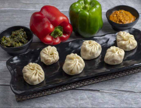 Veg Steamed Momos 6Pc